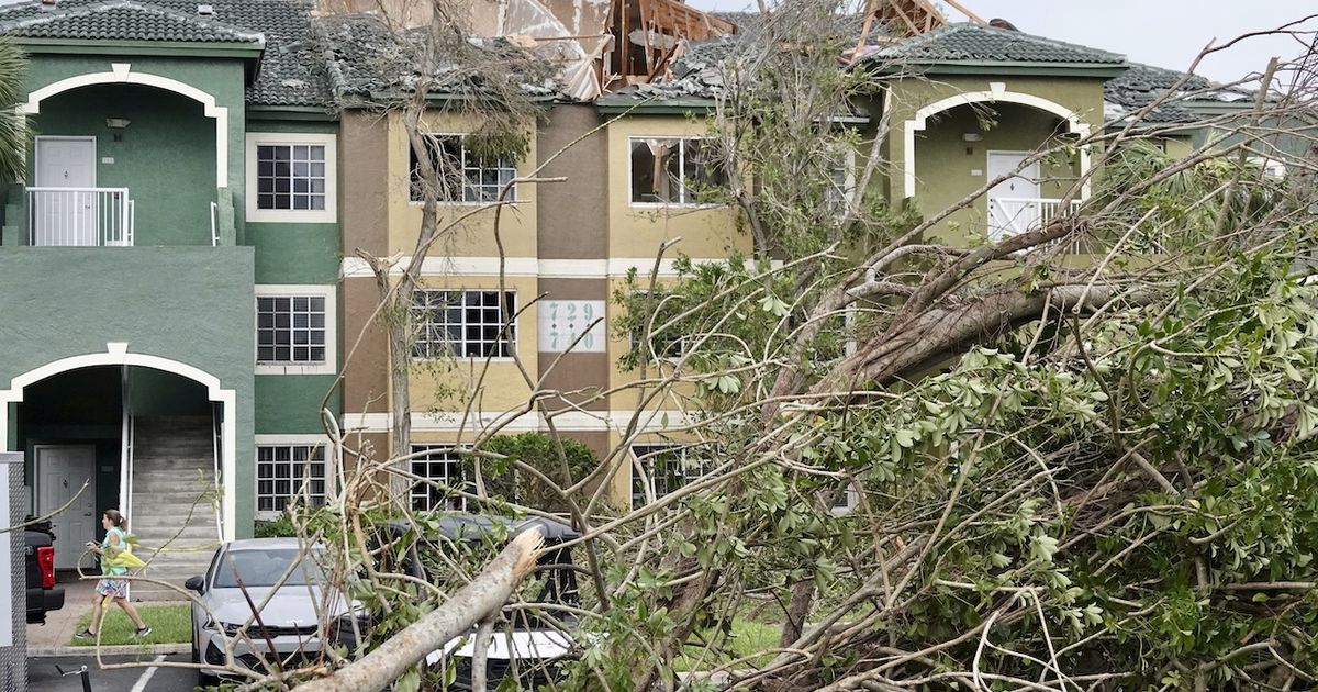 Tornado Causa Da Os En Palm Beach Gardens Florida