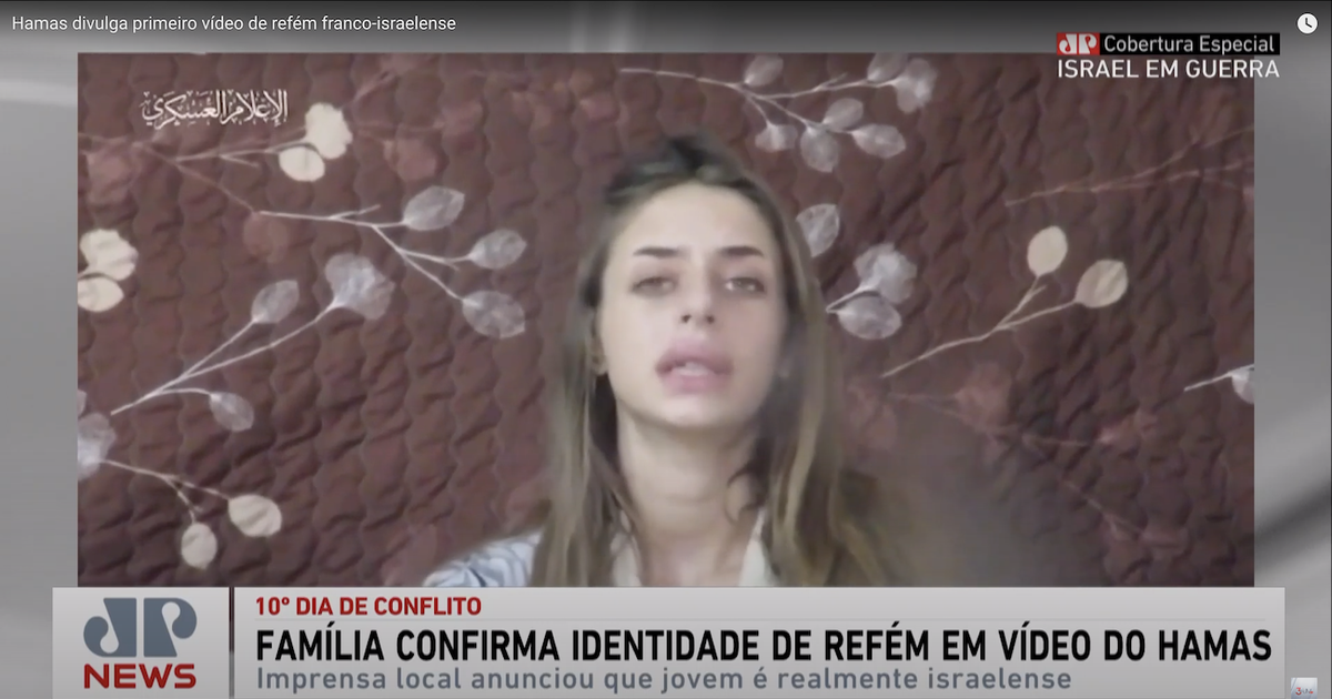 Hamás publica un primer video de una rehén en Gaza