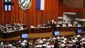 Vista de una sesión de la Asamblea Nacional del Poder Popular en Cuba. Vista de una sesión de la Asamblea Nacional del Poder Popular en Cuba.