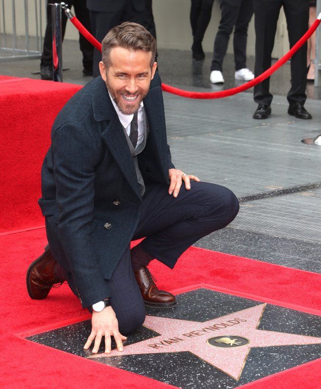 Ryan Reynolds Ya Tiene Su Estrella En El Paseo De La Fama Cine Ryan Reynolds Hollywood 