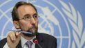 Zeid Raad Al Hussein, máximo responsable de DDHH de la ONU. Zeid Raad Al Hussein, máximo responsable de DDHH de la ONU.