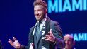 El exfutbolista británico David Beckham habla durante la presentación oficial del proyecto de equipo que representará a Miami en la MLS. El exfutbolista británico David Beckham habla durante la presentación oficial del proyecto de equipo que representará a Miami en la MLS.