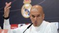El entrenador francés Zinedine Zidane. El entrenador francés Zinedine Zidane.