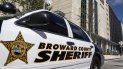 Vista de un vehículo de Policía del Condado Broward. Vista de un vehículo de Policía del Condado Broward.