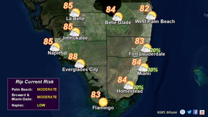 Pronóstico Del Tiempo Para Miami Y El Sur De Florida (02-03-2018) | El ...