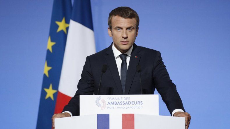 Macron se siente en consonancia con Washington en misión en Siria