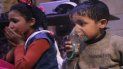 Niños son atendidos en la ciudad siria de Duma luego de un presunto ataque con armas químicas Niños son atendidos en la ciudad siria de Duma luego de un presunto ataque con armas químicas