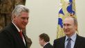 Miguel Díaz-Canel, nuevo gobernante cubano, y el presidente ruso Vladimir Putin. Miguel Díaz-Canel, nuevo gobernante cubano, y el presidente ruso Vladimir Putin.