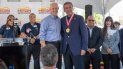 El gobernador Rick Scott junto a Felipe Pérez-Grajales, dueño de la cadena de restaurantes. El gobernador Rick Scott junto a Felipe Pérez-Grajales, dueño de la cadena de restaurantes.