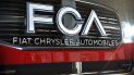 Uno de los identificativos del fabricante de autos ítalo-estadounidense Fiat Chrysler. Uno de los identificativos del fabricante de autos ítalo-estadounidense Fiat Chrysler.