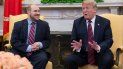 El presidente de EEUU, Donald Trump, conversa con Joshua Holt en la Casa Blanca. El presidente de EEUU, Donald Trump, conversa con Joshua Holt en la Casa Blanca.