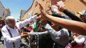 Andrés Manuel López Obrador durante un acto de campaña en el estado de Hidalgo, México Andrés Manuel López Obrador durante un acto de campaña en el estado de Hidalgo, México