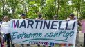 Afectos a Ricardo Martinelli frente a la celda del expresidente. Afectos a Ricardo Martinelli frente a la celda del expresidente.