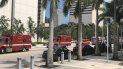 Gran presencia policial y equipos de K-9 en los alrededores del edificio de la Corte de Familia de Miami. Gran presencia policial y equipos de K-9 en los alrededores del edificio de la Corte de Familia de Miami.