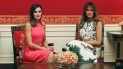 Fotografía facilitada por la Casa de S.M. el Rey de Melania Trump (d) y la Reina Letizia. Fotografía facilitada por la Casa de S.M. el Rey de Melania Trump (d) y la Reina Letizia.