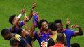 Después de la derrota ante Japón en el estreno, el combinado colombiano mejoró su juego. Después de la derrota ante Japón en el estreno, el combinado colombiano mejoró su juego.