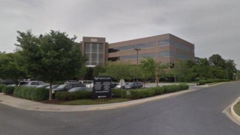 Aspecto exterior del diario Capital Gazette.