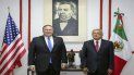 El presidente electo de México Andrés Manuel López Obrador posa junto al secretario de Estado de EEUU Mike Pompeo antes de una reunión en Ciudad de México. El presidente electo de México Andrés Manuel López Obrador posa junto al secretario de Estado de EEUU Mike Pompeo antes de una reunión en Ciudad de México.