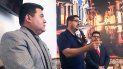 Manny Díaz Jr., representante estatal de la Florida, entre los activistas políticos venezolanos Kennedy Bolívar (der.) y Gustavo Garagorry. Manny Díaz Jr., representante estatal de la Florida, entre los activistas políticos venezolanos Kennedy Bolívar (der.) y Gustavo Garagorry.