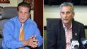 El alcalde de Hialeah, Carlos Hernández, y el exalcalde de esa municipalidad Julio Martínez El alcalde de Hialeah, Carlos Hernández, y el exalcalde de esa municipalidad Julio Martínez