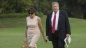 A Viktor y Amalija Knavs, los padres de Melania Trump, se les ve frecuentemente viajando junto con la primera dama. A Viktor y Amalija Knavs, los padres de Melania Trump, se les ve frecuentemente viajando junto con la primera dama.