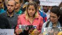 Integrantes del Movimiento Estudiantil, políticos y civiles participan en una marcha en apoyo al diputado detenido Juan Requesens en Caracas, Venezuela. Integrantes del Movimiento Estudiantil, políticos y civiles participan en una marcha en apoyo al diputado detenido Juan Requesens en Caracas, Venezuela.