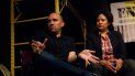 El dramaturgo y autor Agustín Melendez Eyraud y la directora Fabiola Hidalgo hablan en Los Angeles sobre la obra En Exclusiva, que aborda el tema de la deportación. (2015). El dramaturgo y autor Agustín Melendez Eyraud y la directora Fabiola Hidalgo hablan en Los Angeles sobre la obra En Exclusiva, que aborda el tema de la deportación. (2015).
