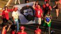 Simpatizantes de Lula da Silva. Simpatizantes de Lula da Silva.