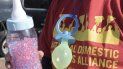 Una mujer perteneciente a un grupo de niñeras de la Alianza Nacional de Trabajadoras del Hogar participa en una manifestación por sus derechos en Washington. Una mujer perteneciente a un grupo de niñeras de la Alianza Nacional de Trabajadoras del Hogar participa en una manifestación por sus derechos en Washington.