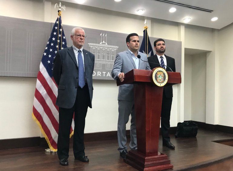 El gobernador Ricardo Rossell&oacute; ofrece una conferencia sobre informe de la Universidad George Washington que cifr&oacute; en casi 3.000 las muertes como consecuencia del paso del hurac&aacute;n Mar&iacute;a.