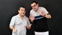 Los humoristas venezolanos Laureano Márquez y Emilio Lovera. Los humoristas venezolanos Laureano Márquez y Emilio Lovera.