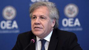 El secretario general de la Organización de Estados Americanos (OEA), Luis Almagro.