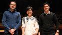 El español-estadounidense François López-Ferrer, la china Jiajing Lai y el venezolano Rodolfo Barráez. El español-estadounidense François López-Ferrer, la china Jiajing Lai y el venezolano Rodolfo Barráez.