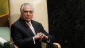 El presidente de Brasil, Michel Temer, en la sede de la ONU en Nueva York, Estados Unidos, el 25 de septiembre de 2018. El presidente de Brasil, Michel Temer, en la sede de la ONU en Nueva York, Estados Unidos, el 25 de septiembre de 2018.