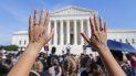 Manifestantes contra la confirmación del juez Brett Kavanaugh a la Corte Suprema. Manifestantes contra la confirmación del juez Brett Kavanaugh a la Corte Suprema.
