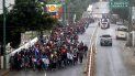 La caravana de migrantes hondureños sigue su paso desde la ciudad de Chiquimula rumbo al departamento de Zacapa (Guatemala). La caravana de migrantes hondureños sigue su paso desde la ciudad de Chiquimula rumbo al departamento de Zacapa (Guatemala).