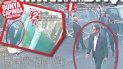 El diario muestra imágenes presuntamente de las cámaras de seguridad en las que aparece el saudí entrando en el consulado. El diario muestra imágenes presuntamente de las cámaras de seguridad en las que aparece el saudí entrando en el consulado.