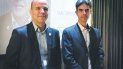 Luis Pereira y Ángel Ramos durante su charla sobre criptomonedas en el hotel Aloft en la ciudad Doral. Luis Pereira y Ángel Ramos durante su charla sobre criptomonedas en el hotel Aloft en la ciudad Doral.