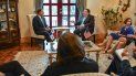 Juan Carlos Varela y el Secretario de Estado de EEUU Mike Pence el 18OCT18 en el Palacio de las Garzas, Panamá. Juan Carlos Varela y el Secretario de Estado de EEUU Mike Pence el 18OCT18 en el Palacio de las Garzas, Panamá.