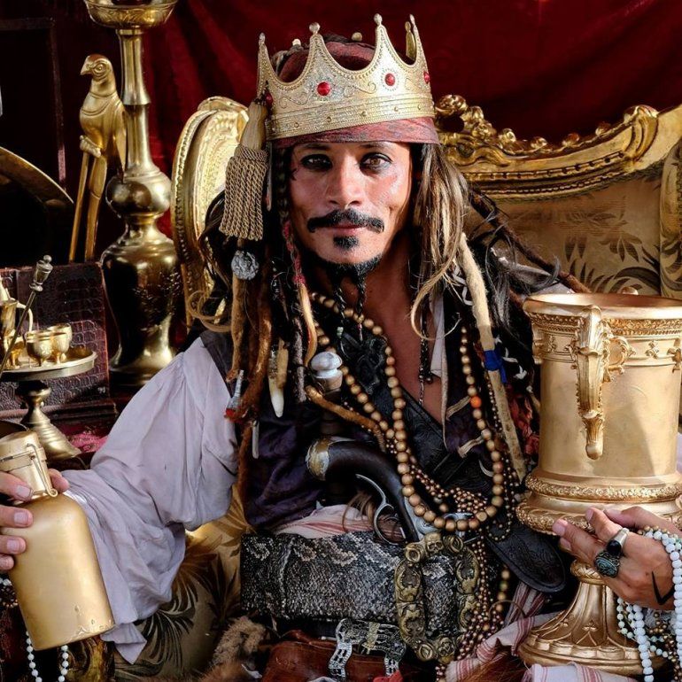  Dia de piratas y ca&ntilde;ones. 