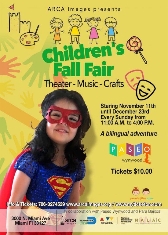 Feria de arte para niños.