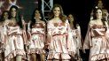 Las participantes durante el openning del show de la edición del año pasado. Las participantes durante el openning del show de la edición del año pasado.