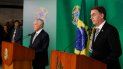 Los presidentes saliente y entrante, Michel Temer y Jair Bolsonaro, el 07NOV18 en el Palacio de Planalto, en Brasilia. Los presidentes saliente y entrante, Michel Temer y Jair Bolsonaro, el 07NOV18 en el Palacio de Planalto, en Brasilia.