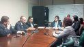 El presidente de la comisión, el opositor Édgar Zambrano, señaló que la visita fue altamente satisfactoria para poder compartir e intercambiar ideas, opiniones y visiones en materia de seguridad y defensa. El presidente de la comisión, el opositor Édgar Zambrano, señaló que la visita fue altamente satisfactoria para poder compartir e intercambiar ideas, opiniones y visiones en materia de seguridad y defensa.
