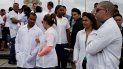 Centenares de galenos cubanos han desertado de las misiones médicas fuera de la isla. Centenares de galenos cubanos han desertado de las misiones médicas fuera de la isla.