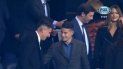 Después de saludar al defensor uruguayo del Atlético de Madrid, José María Giménez, a Rodríguez se le observa tomando asiento junto con la modelo venezolana. Después de saludar al defensor uruguayo del Atlético de Madrid, José María Giménez, a Rodríguez se le observa tomando asiento junto con la modelo venezolana.