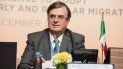 El canciller mexicano, Marcelo Ebrard. El canciller mexicano, Marcelo Ebrard.