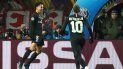 Los brasileños Neymar y Marquinhos colaboraron con dos de los cuatro tantos del conjunto parisino, que pasó como primero de grupo a octavos de final. Los brasileños Neymar y Marquinhos colaboraron con dos de los cuatro tantos del conjunto parisino, que pasó como primero de grupo a octavos de final.