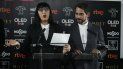 La actriz Rossy de Palma y el intérprete y director Paco León han desvelado en la sede de la Academia los nominados en las 28 categorías. La actriz Rossy de Palma y el intérprete y director Paco León han desvelado en la sede de la Academia los nominados en las 28 categorías.
