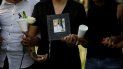 Homenaje a la estudiante brasileña Rayneia Gabrielle Lima, víctima de disparos de supuestos paramilitares en Nicaragua. Homenaje a la estudiante brasileña Rayneia Gabrielle Lima, víctima de disparos de supuestos paramilitares en Nicaragua.